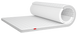 Тонкий матрац-топпер MatroRoll™ WHITE Flip